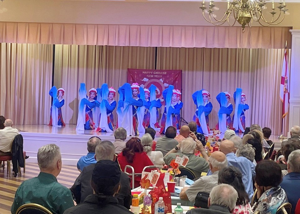 Dunhuang dancer Li Ziyao and her team brought outstanding performances to the Lunar New Year Festival at the Village The US Journal nknknh